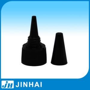 (D) 24/410 Black Plastic Cap for Glue Bottle