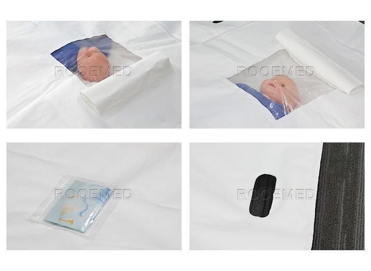 Hot Selling Waterproof Transparent Window PEVA Funeral Dead Body Bag for Human Corpse Remains