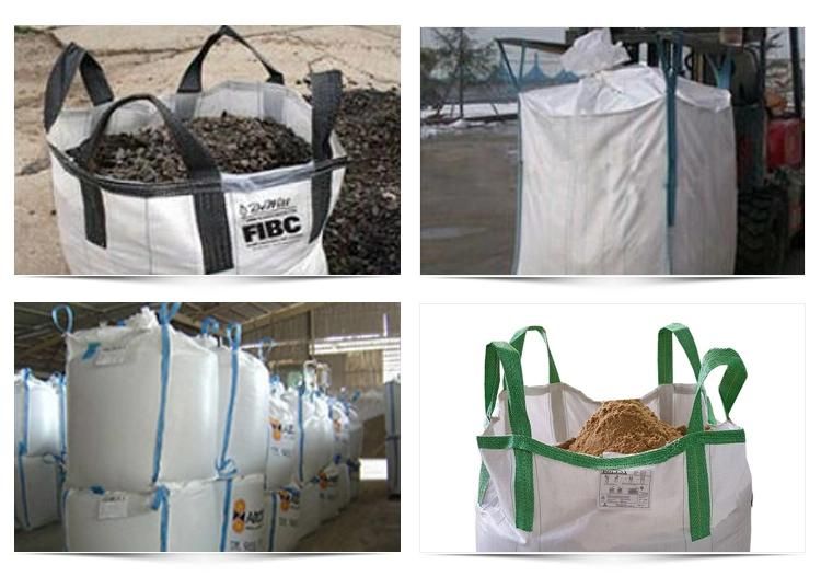 Waterproof Jumbo Bulk 1 Ton 1.5ton FIBC Sand Woven PP Jumbo Big Bags for Packing Garden Waste