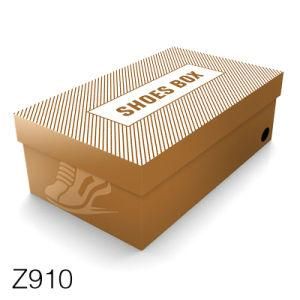 Z910 High Quality Wholesale Printed Colored Handmade Cardboard Shoe Boxes with Custom Logo