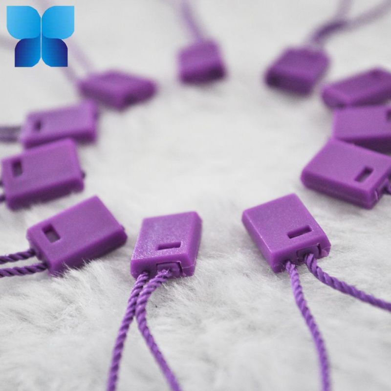 Hot Sell Clothing Plastic String Hang Tag, Seal Tag Tablets