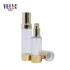 30ml 50ml Clear Airless Cosmetic Containers with Golden Pump