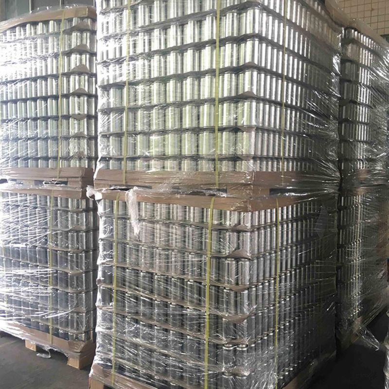 Hot Stamping Recyclable Round Aluminum Cover Aerosol Tin Can Cosmetics Aluminum Can Be Customized