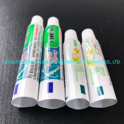 Mini Size 5g Toothpaste Tube Packaging with Screw Cap