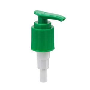 Green Outer Spring Left Right Lock Hand Lotion Dispenser Pump with Clip