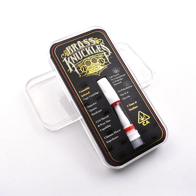 Wholesale Custom-Made White Transparent Electronic Cartridge Plastic Box