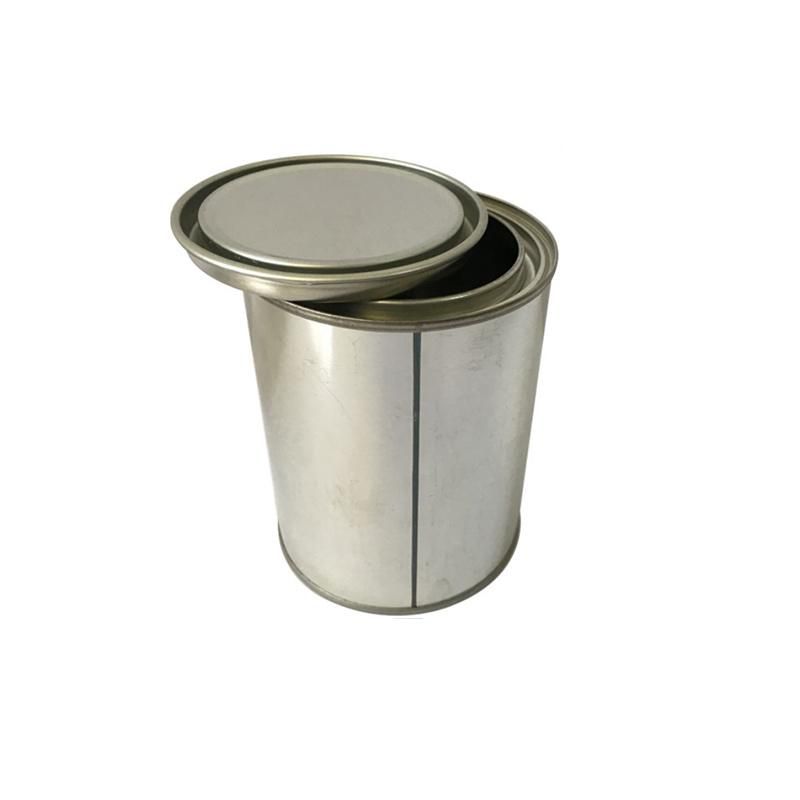 Round Steel Can with Lid for Paint Materials