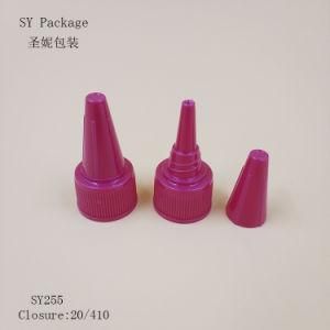 Purple Color Plastic Screw Twist off Cap for Plastic Bottle