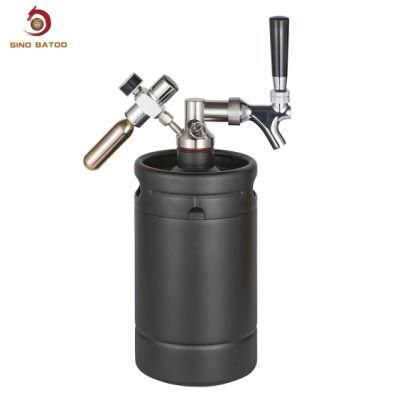 Charm Cornelius Keg Beer Chrome Plated Copper Tap with Connector