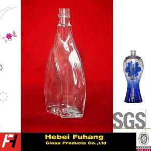 Whisky/Rum/Vodka 750ml Glass Bottles New Design