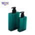 Premium Quality 200ml 400ml PETG Square Teal Shampoo Bottles