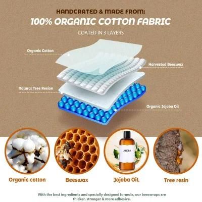 Eco-Friendly Reusable Beeswax Food Wrap