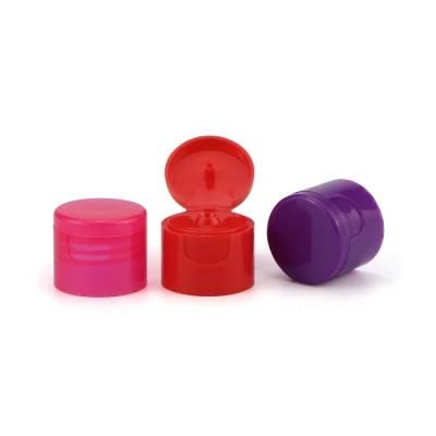 Screw Cap Plastic Lids 20mm 24mm 28mm Cosmetic Packaging Plastic Flip Top Cap