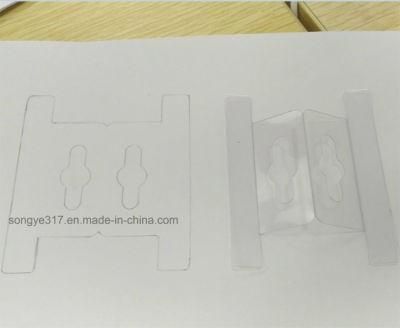 PVC Transparent Plastic Peg for Packaging