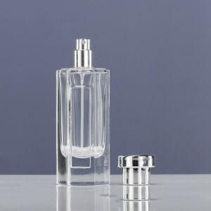 Custom Wholesale Empty Matte Frosted Clear Spray Fragrance White Black 30ml 50ml 100ml Glass Bottle Perfume Bottles