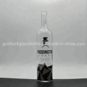 500ml/750ml Super Flint High Glass Bottles for Vodcal/Whiskey/Gin/Tequila