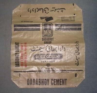 Moisture Proof BOPP Laminated PP Woven Bag 50kg Cement Bag with Valve