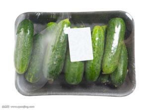 Fruits Holder Retail Vegetable Packaging Box Plastic Clamshell Pet Blister Tray