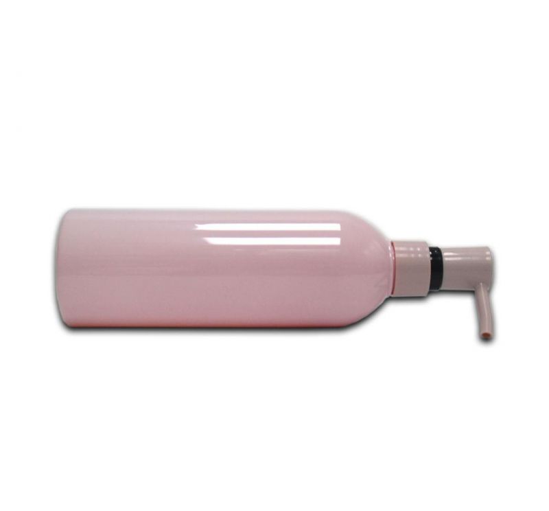 Pink 500ml Pet Shampoo Bottle Body Lotion Hair Conditioner Bottle Cosmetic Packaging Coco Oil Cleansing Oil Packaging Container