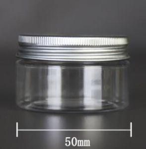 30ml Clear Plastic Pet Jar with Alumnim Cap