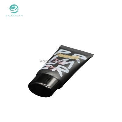 Black Squeeze Face Primer Custom Tube Cosmetic Packaging