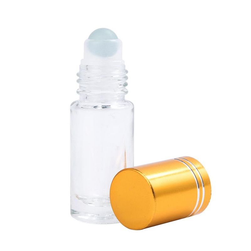 5ml 10ml Cylinder Roll-on Glass Cosmetic Bottles