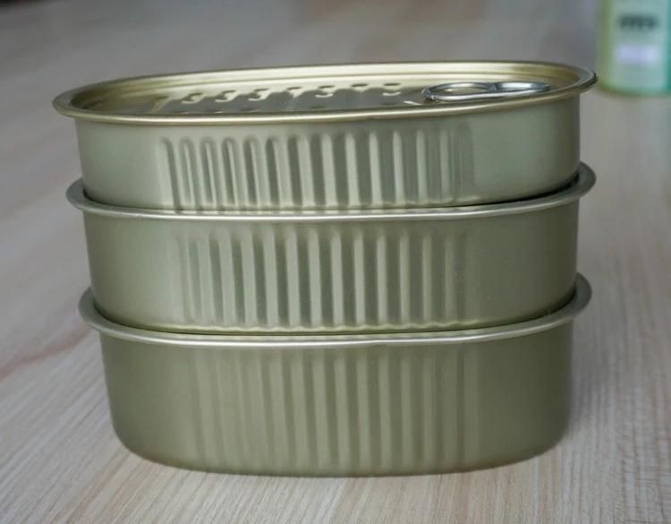 502# Large Empty Food Tinplate Can