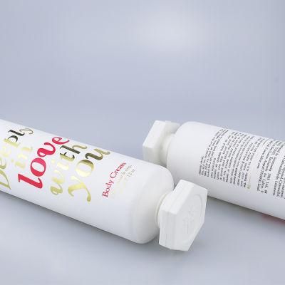 D50 Cosmetic Tube with Hexagon Flip Top Cap for Cream Skin Packaging From China supplier