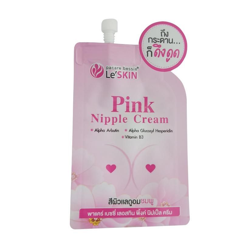 Custom Logo Small Packaging Liquid Facial Cream Cosmetic Spout Pouch