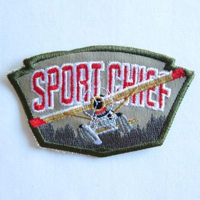 Customized High Quality 3D Embroidery Badge