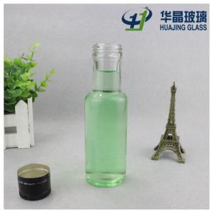Mini Round 100ml Clear Glass Olive Oil Bottle Wholesale