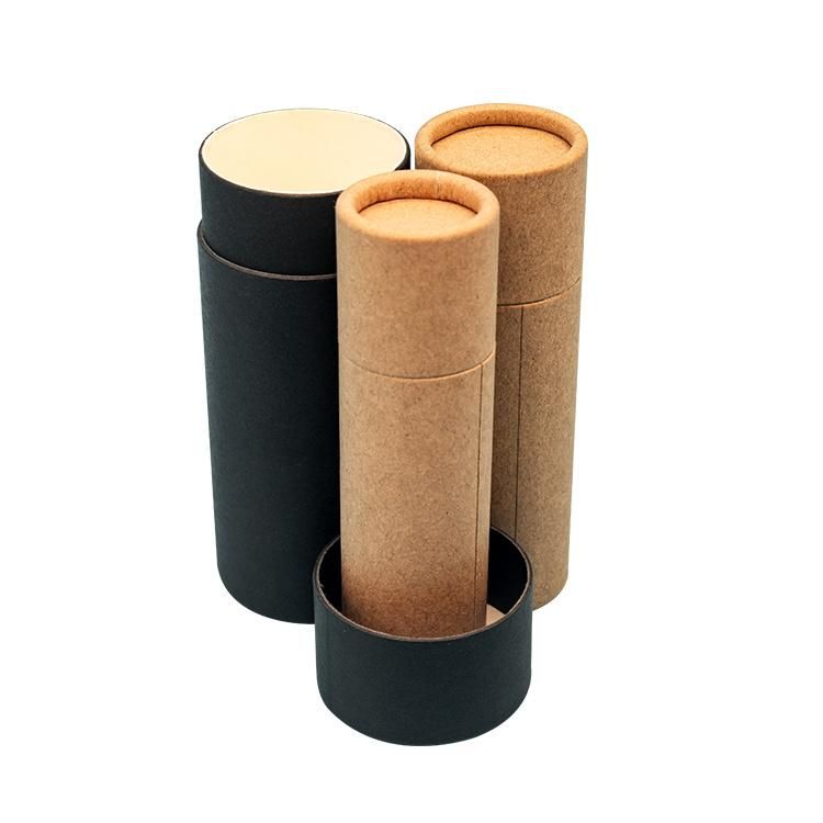 Paper Lip Balm Deodorant Cardboard Container Push up Paper Tubes