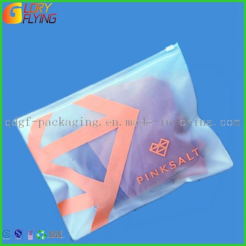 Frosted-Zip-Lock-Wet-Swimwear-PVC Zipper Bag