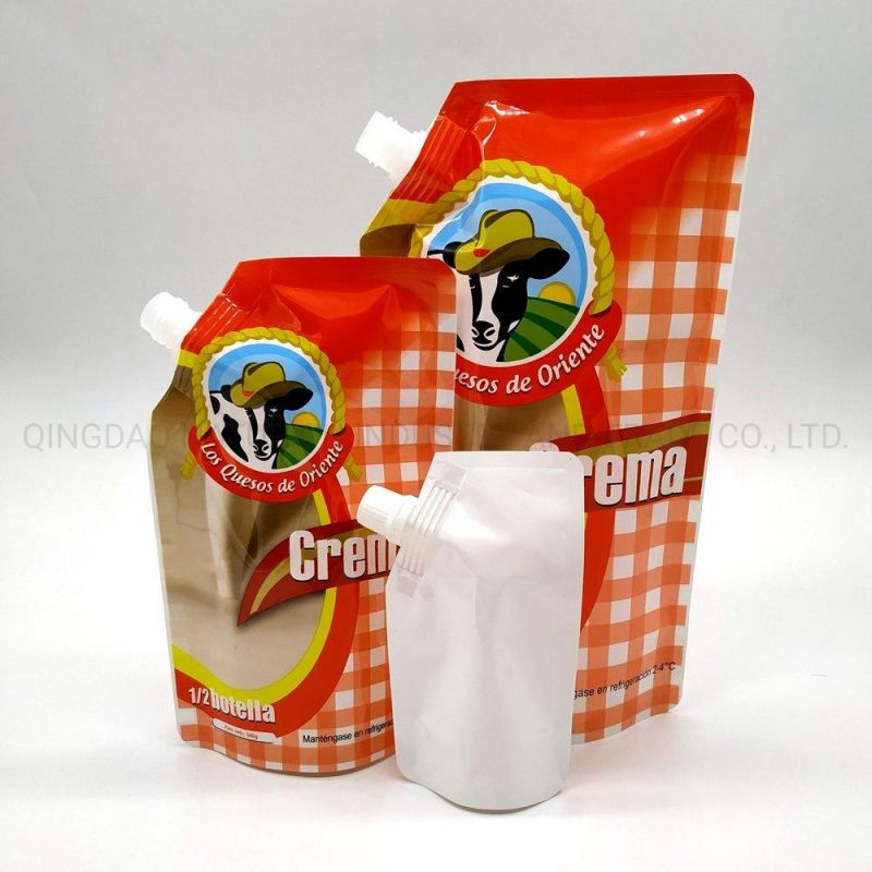 30ml Hand Sanitizer Stand up Spout Pouch Plastic Packaging Bags