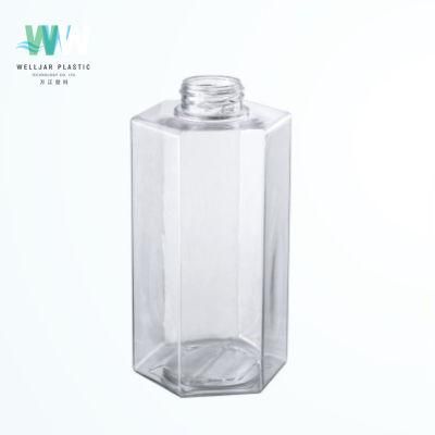 500ml Plastic PETG Shaped Bottle with Pump Sprayer