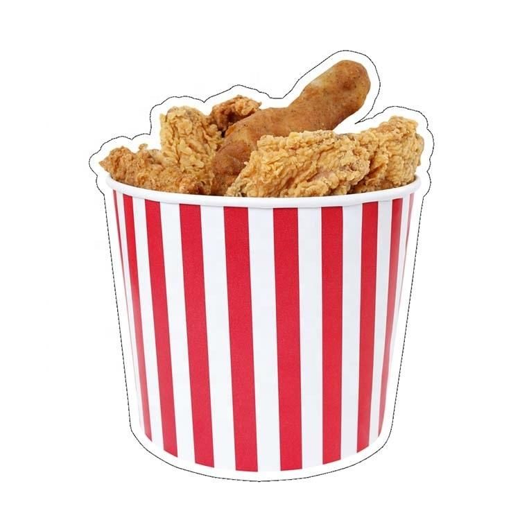 Custom Paper Fried Chicken Bucket Paper Bucket