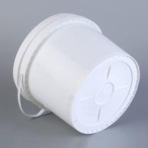 Heat Resistance Round 10L Plastic Paint Bucket Pail Plastic Pail with Gasket and Spout