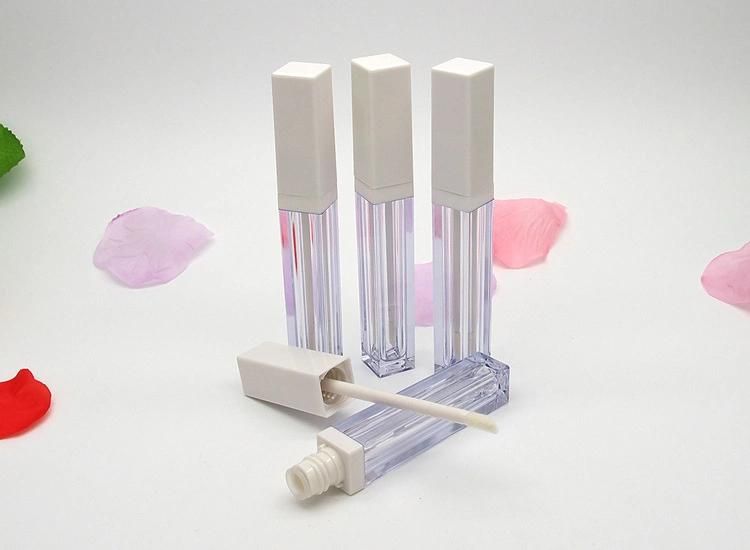 4ml Square Lip Gloss Tube Empty Tube Lip Glaze Empty Bottle Makeup Lip Glaze Segmented Bottling