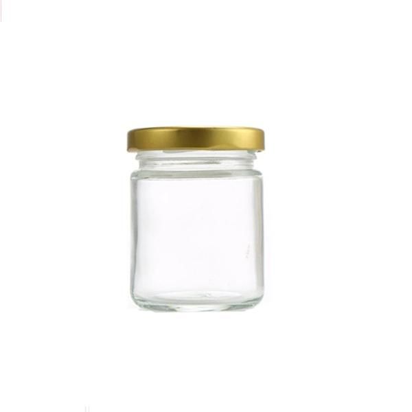 Small Round 3oz Empty Jam Honey Food Storage Pickles Glass Jar Glass Container