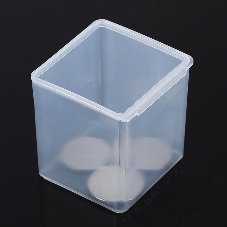 High Transparency Custom Small Clear Plastic Box Protectors for Storage Packaging with Lid on Sale