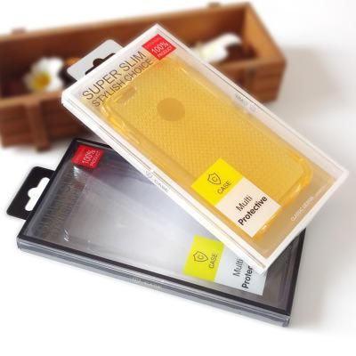 PVC Foldable Plastic OEM Printing Phone Case Packaging Boxes