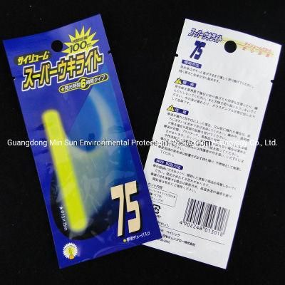 Factory Direct Color Fluorescent Luminous Stick Sealed Bags