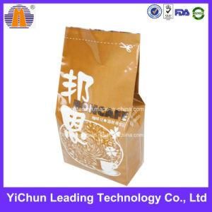 Customized Printed Plastic Side Gusset Stand up Laminated Coffee Bag