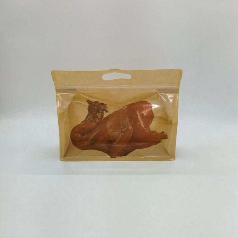 Microwavable Roast Chicken Packaging Bag Stand up Zipper Pouches