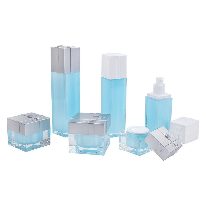 15ml 30ml 50ml Plastic Cosmetic Jar and Bottle Cosmetic Packaging Set