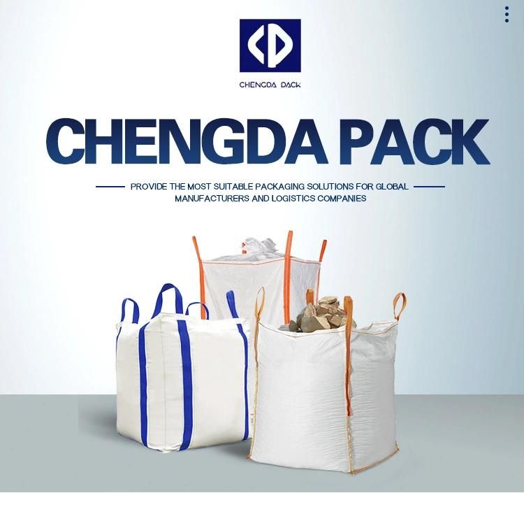 100% PP Bulk Big Plastic Bag FIBC 1000kg 1500kg Jumbo Ton PP Bags