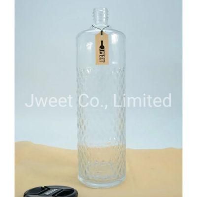 Factory Wholesale Custom Matte White Tube Wine Glass Bottle