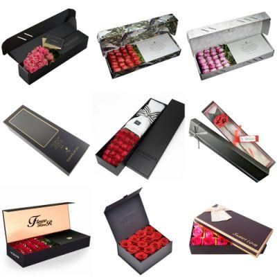 China Custom Printed Cardboard Paper Fresh Flower Packaging Boxes Manufacturer Supplier Factory