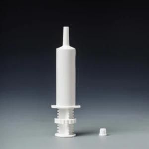Disposable Plastic 60ml Veterinary Oral Paste Syringe with Ce Certificate