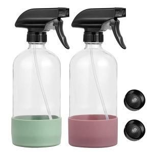 Durable 16oz Empty Spray Bottles for Cleaning Solutions Aromatherapy Gardening Cleaner